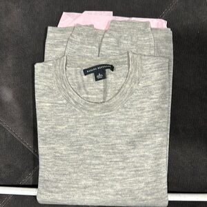 Banana Republic Gray Crew Neck Sweater
